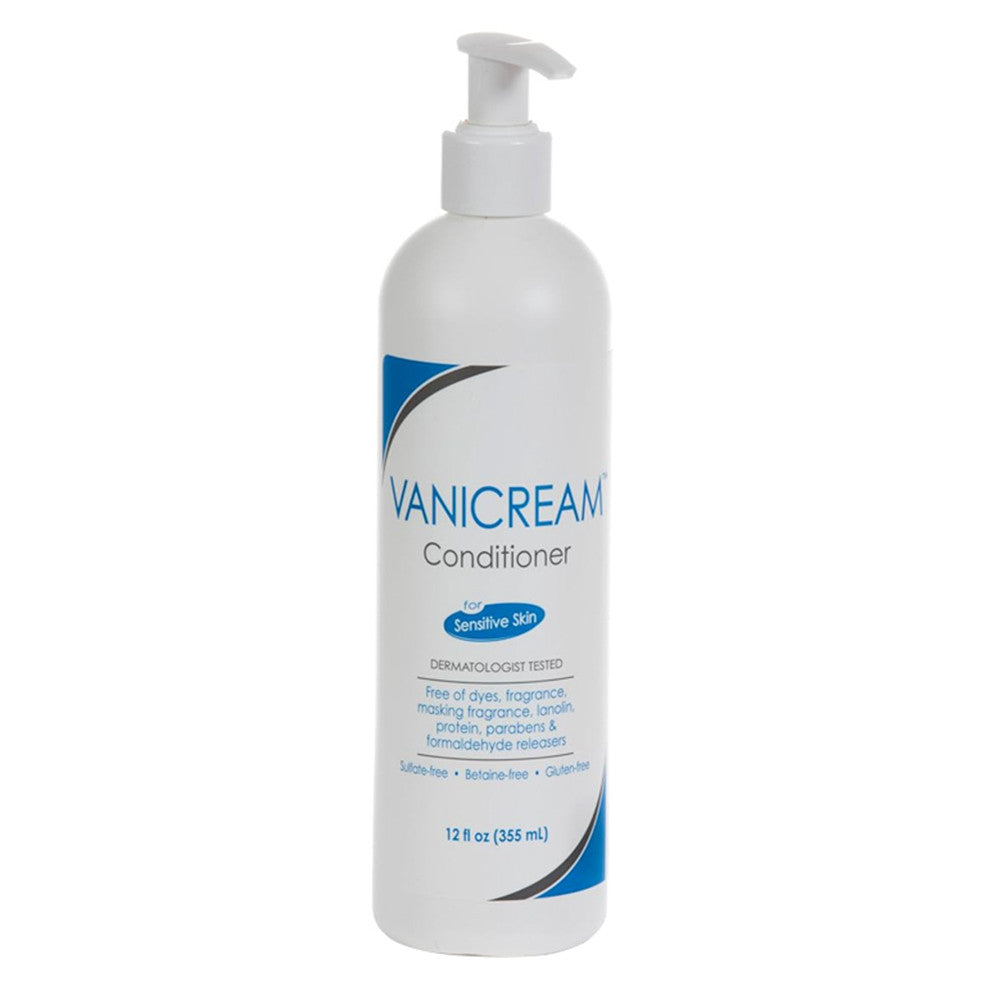 Vanicream Free And Clear Hair Conditioner For Sensitive Skin And Scalp, 12 Oz
